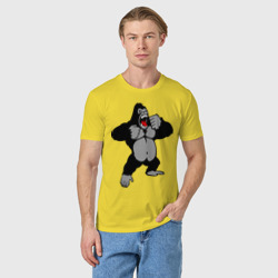Мужская футболка хлопок Злая горилла - фото 2