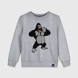 Детский свитшот хлопок Злая горилла