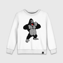 Детский свитшот хлопок Злая горилла