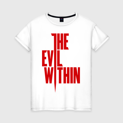 Женская футболка хлопок The Evil Within