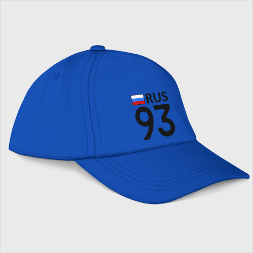 Бейсболка Краснодарский край 93, цвет синий