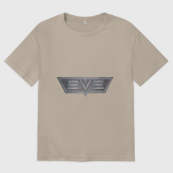 Женская футболка хлопок Oversize EVE online