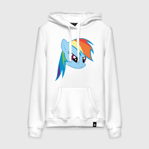 Женская толстовка хлопок Rainbow Dash