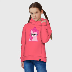 Детское худи Oversize хлопок Pinky Pie hipster - фото 2