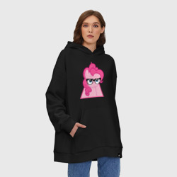 Худи SuperOversize хлопок Pinky Pie hipster - фото 2