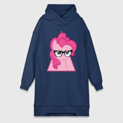 Платье-худи хлопок Pinky Pie hipster