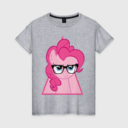 Женская футболка хлопок Pinky Pie hipster