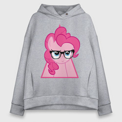 Женское худи Oversize хлопок Pinky Pie hipster