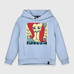 Детское худи Oversize хлопок Fluttershy cute