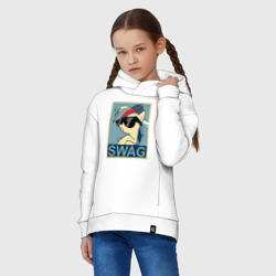 Детское худи Oversize хлопок Rainbow Dash swag - фото 2