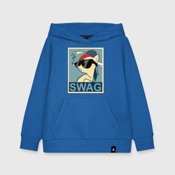 Детская толстовка хлопок Rainbow Dash swag