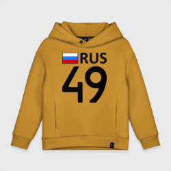 Детское худи Oversize хлопок Магаданская область 49