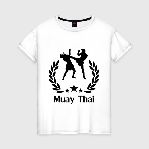 Женская футболка хлопок Muay Thai (Тайский бокс)