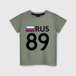 Детская футболка хлопок Ямало-Ненецкий АО 89
