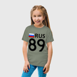 Детская футболка хлопок Ямало-Ненецкий АО 89 - фото 2
