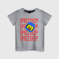 Spaceship – Детская футболка хлопок с принтом купить со скидкой в -20%
