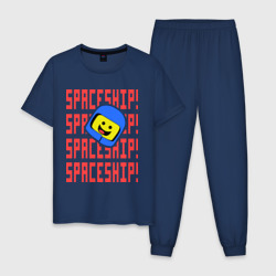 Мужская пижама хлопок Spaceship