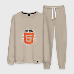 Мужской костюм хлопок HTML 5