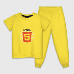 Детская пижама хлопок HTML 5