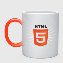 Кружка хамелеон HTML 5