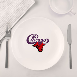 Набор: тарелка + кружка Чикаго Булс Chicago bulls - фото 2