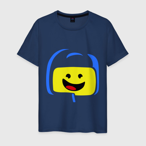 Мужская футболка хлопок Космонавт Бэнни, цвет темно-синий