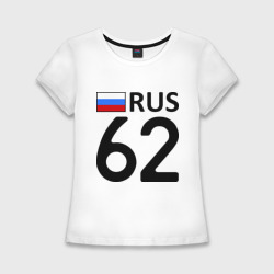 Женская футболка хлопок Slim Рязанская область 62