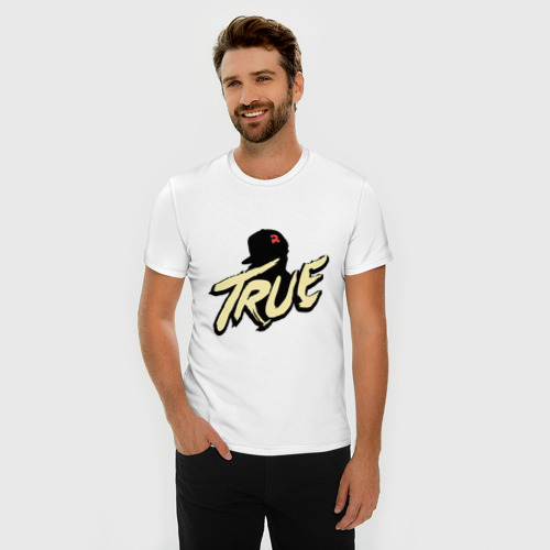 Мужская футболка хлопок Slim Тру True Правда - фото 3