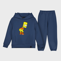 Детский костюм хлопок Oversize Барт Симпсон Simpson