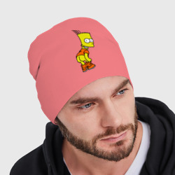 Мужская шапка демисезонная Барт Симпсон Simpson - фото 2
