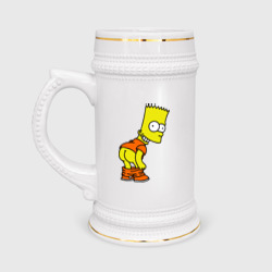 Кружка пивная Барт Симпсон Simpson