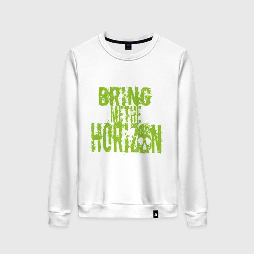 Женский свитшот хлопок Bring me the horizon logo Фото 01 Женский свитшот хлопок Bring me the horizon logo Фото 01