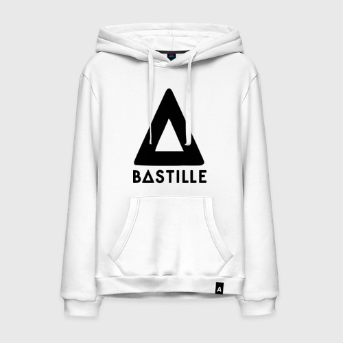 Мужская толстовка хлопок Bastille, цвет белый