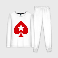 Женская пижама с лонгсливом хлопок Покер Пики Poker Stars