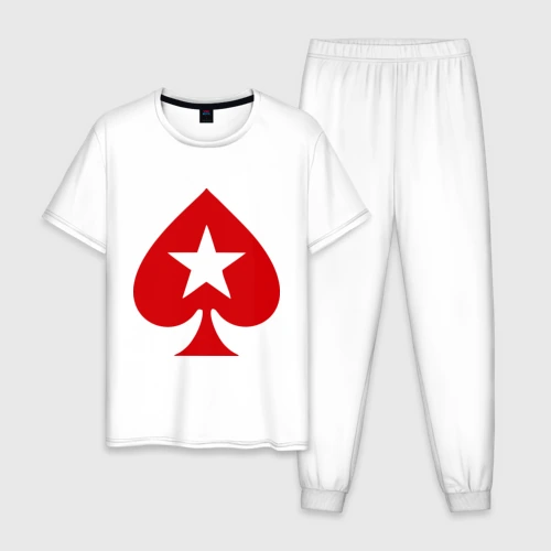 Мужская пижама хлопок Покер Пики Poker Stars