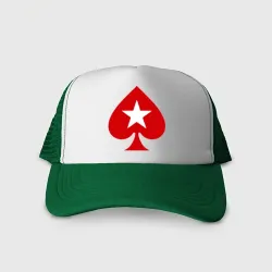 Кепка тракер с сеткой Покер Пики Poker Stars