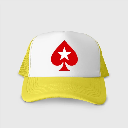 Кепка тракер с сеткой Покер Пики Poker Stars