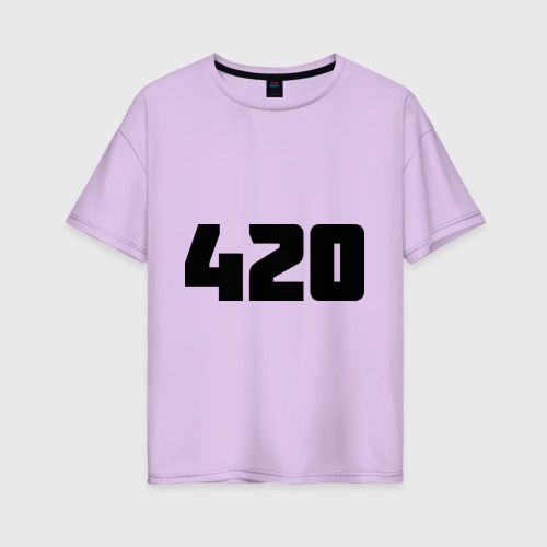 Женская футболка хлопок Oversize 420 Фото 01 Женская футболка хлопок Oversize 420 Фото 01