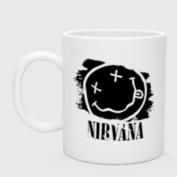 Кружка керамическая Смайл Nirvana