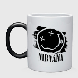 Кружка хамелеон Смайл Nirvana