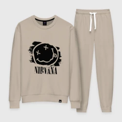 Женский костюм хлопок Смайл Nirvana