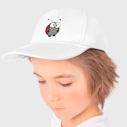 Детская бейсболка Божья коровка - фото 2