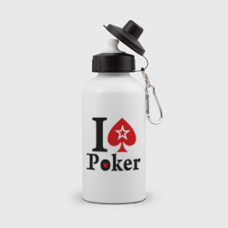 Бутылка спортивная Я люблю покер