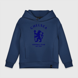 Детское худи Oversize хлопок Челси Футбольный клуб Chelsea