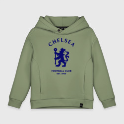 Детское худи Oversize хлопок Челси Футбольный клуб Chelsea