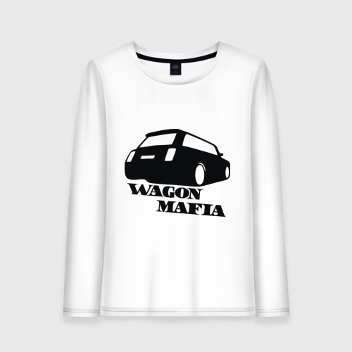 Женский лонгслив хлопок WAGON MAFIA