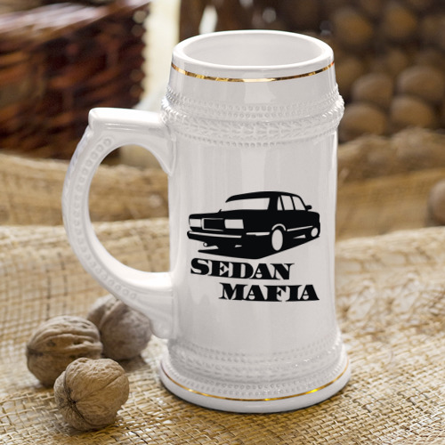 Кружка пивная SEDAN MAFIA - фото 4