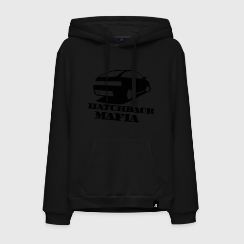 Мужская толстовка хлопок HATCHBACK MAFIA, цвет черный