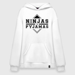 Худи SuperOversize хлопок Ninjas In Pyjamas