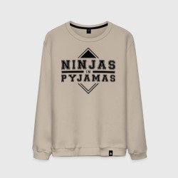 Мужской свитшот хлопок Ninjas In Pyjamas